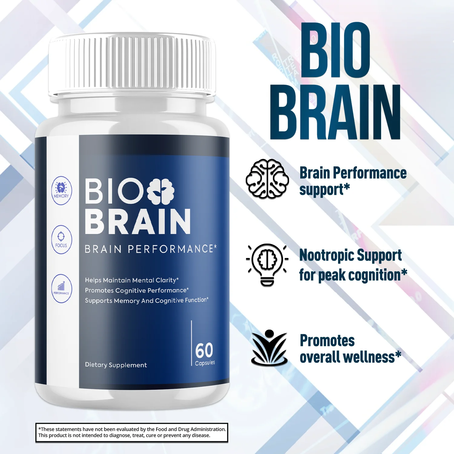 Bio Brain Supplement - Brain Support Formula